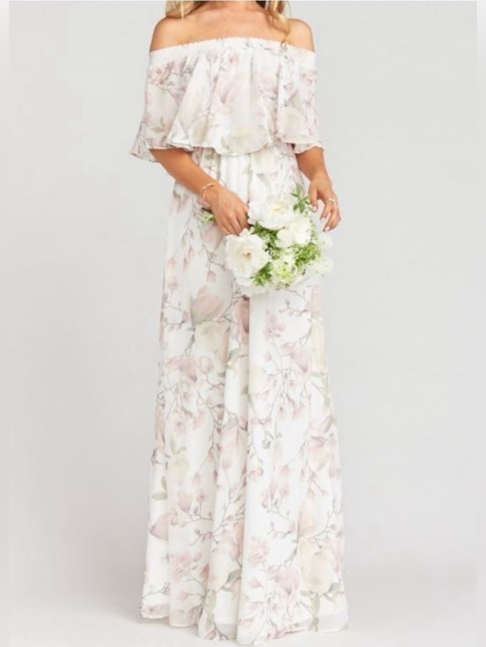 Show Me Your Mumu Floral Hacienda Maxi Dress Small
